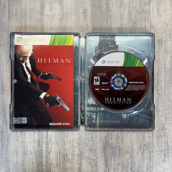 Hitman: Absolution Steelbook (Microsoft Xbox 360, 2012) Tested Complete CIB - Picture 6 of 8